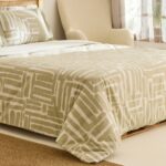 Kaşmir Home Mosy %100 Pamuk Çift Kişilik Nevresim Takımı Çağla - Görsel 3