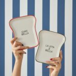 Bella Maison Line Seramik 8 Parça 2 Kişilik Tost Kahvaltı Takımı - Görsel 2