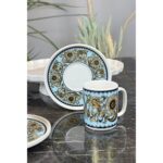 Tulu Porselen Semazen Kahve Takımı 12 Parça