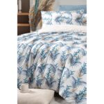 My Story Lastikli Çarşaflı Çift Kişilik Nevresim Takımı Monblue - Görsel 4