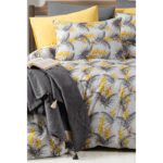 My Story Lastikli Çarşaflı Çift Kişilik Nevresim Takımı Monyell - Görsel 2