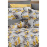 My Story Lastikli Çarşaflı Çift Kişilik Nevresim Takımı Monyell - Görsel 4