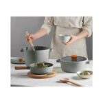 Es Dekor Fika Cam Kapaklı Alüminyum 22 cm Tencere - Görsel 4