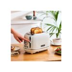 Karaca Vintage Craft 2 Dilim Kapasiteli Ekmek Kızartma Makinesi Cream - Görsel 2