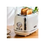 Karaca Vintage Craft 2 Dilim Kapasiteli Ekmek Kızartma Makinesi Cream - Görsel 3