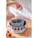 Acar Qualita Luma Emaye Kızartma Tenceresi - 22 cm - Görsel 2