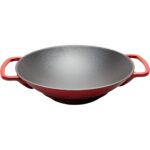 Sürel Döküm Demir Wok Tava - 35 Cm - Görsel 5