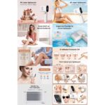 Youban Ipl Buz Lazer Epilasyon Tüy Alma 999.999 Atım Otomatik Yüz,vücut,hassas Bölge Ağrısız Kullan - Görsel 4