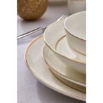 Aryıldız Glamour 60 Parça Porselen Yemek Takımı AR259788 - Görsel 2