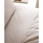 Madame Coco Amelia Tek Kişilik Pamuklu Armürlü Nevresim Takımı - Taş - Görsel 4