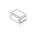 Simfer 7032 70Litre Beyaz Midi Fırın Turbo - Görsel 2