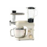 Yui M200 Multi-Fonksiyonel 3'ü Bir Arada Döküm Gövde Stand Mikser Kıyma Setli ve Blender Özellikli 1800W Krem Gold