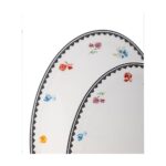 Maxx Doria Rosa Black Garden 6 Kişilik 29 Parça Yemek Takımı PA2063 - Görsel 3