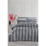 My Story Lastikli Çarşaflı Çift Kişilik Nevresim Takımı Leopar