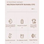 Neutron Kırışık Giderici Düzleştirici Portatif Buharlı Dikey Ütü - Görsel 3