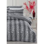 My Story Lastikli Çarşaflı Çift Kişilik Nevresim Takımı Leopar - Görsel 2