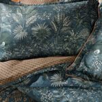 Yataş Alberta Çift Kişilik Saten Nevresim Seti - Petrol - Görsel 2