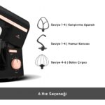 Karaca Mastermaid Chef Pro Çift Kollu Stand Mikser Matte Black Copper 1750 W - Görsel 5