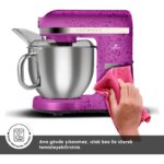 Karaca Mastermaid Chef Pro Çift Kollu Stand Mikser Fushia Love 1750W - Görsel 5