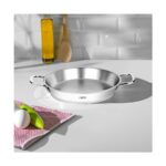 Nehir Silver Çelik Italyan Omlet Sahan 16 cm Kapaksız