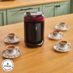 Karaca Hatır Hüps Sütlü Türk Kahve Makinesi Kırmızı - Görsel 3