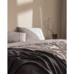 Madame Coco Orpen Tek Kişilik %100 Pamuk Coco Crep Baskılı Nevresim Takımı - Gri - Görsel 2