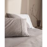 Madame Coco Orpen Tek Kişilik %100 Pamuk Coco Crep Baskılı Nevresim Takımı - Gri - Görsel 4