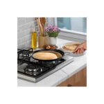 Nehir Titanium Siyah 28 cm Krep Tavası