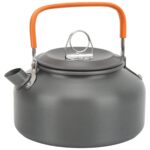 Chavin Metal 800 ml Kulplu Çelik Kamp ve Piknik Çaydanlığı Su Isıtma Demlik CIN938