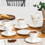 Porsima 11917 Emery 12 Parça Porselen Türk Kahvesi Fincan Takımı 100 ml