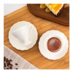 Porsima 11917 Emery 12 Parça Porselen Türk Kahvesi Fincan Takımı 100 ml - Görsel 2