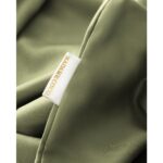 Madame Coco Ciel Tek Kişilik %100 Pamuk Saten Nevresim - Haki - Görsel 4