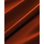 Madame Coco Ciel Tek Kişilik %100 Pamuk Saten Nevresim - Turuncu - Görsel 3