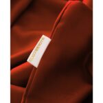 Madame Coco Ciel Tek Kişilik %100 Pamuk Saten Nevresim - Turuncu - Görsel 4