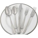 Es Dekor Classico Silver 30 Parça Çatal Kaşık Bıçak Set Sofra Mutfak Paslanmaz Çelik 6 Kişilik Yemek Tatlı