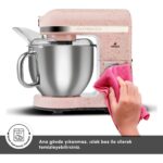 Karaca Mastermaid Chef Pro Çift Kollu Stand Mikser Rosegold 1750 W - Görsel 5
