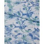 English Home Chaotic Garden Pamuklu Çift Kişilik Nevresim Seti 200x220 cm Mavi - Yeşil - Görsel 3