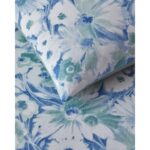 English Home Chaotic Garden Pamuklu Çift Kişilik Nevresim Seti 200x220 cm Mavi - Yeşil - Görsel 4