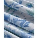 English Home Chaotic Garden Pamuklu Çift Kişilik Nevresim Seti 200x220 cm Mavi - Yeşil - Görsel 5