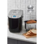 Karaca BakeXL Reçel, Yoğurt, Hamur Yoğurma ve Ekmek Yapma Makinesi Çift Bıçaklı Inox Siyah, 1500 g, 45 Farklı Tarifli Kitapçıklı