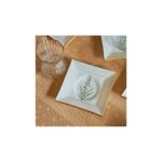 Sudedi Home Calabria Kare Opal Altın Yaldızlı 6 Kişilik Çay Bardağı Takımı