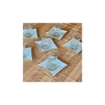 Sudedi Home Calabria Kare Opal Altın Yaldızlı 6 Kişilik Çay Bardağı Takımı - Görsel 4