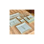 Sudedi Home Calabria Kare Opal Altın Yaldızlı 31 Parça Altın Yaldızlı  6 Kişilik Kahvaltı Takımı - Görsel 3