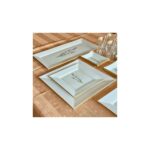 Sudedi Home Calabria Kare Opal Altın Yaldızlı 31 Parça Altın Yaldızlı  6 Kişilik Kahvaltı Takımı - Görsel 4