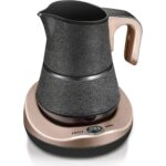 Jasper Avesta Premium Elektrikli Közde ve Normal Kahve Makinesi Gold