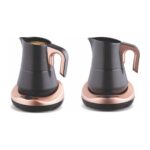 Jasper Avesta Premium Elektrikli Közde ve Normal Kahve Makinesi Gold - Görsel 2