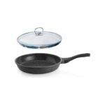 Schafer Stark 20  cm Döküm Tava Cam Kapaklı