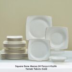 Karaca Mensa 24 Parça 6 Kişilik Yemek Takımı Gold - Görsel 3