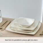 Karaca Mensa 24 Parça 6 Kişilik Yemek Takımı Gold - Görsel 5