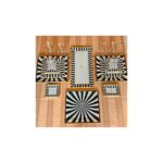 Sudedi Home İwon Black Kare Opal 31 Parça Altın Yaldızlı 6 Kişilik Kahvaltı Takımı - Görsel 2